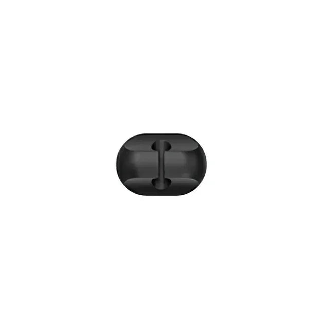 VIKEFON Cable Cord Wire Organizer Silicone USB Cable Winder Management Clips Self Adhesive for Mouse Keyboard Headset For iPhone