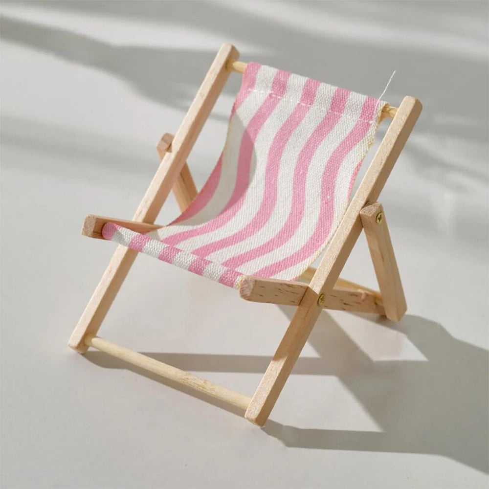 Summer Beach Set for 17cm Lababu Doll Lounge Chair Clothes Pants Set