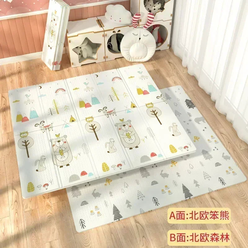 Baby Play Mats Activities Mats For Baby Game Mats Waterproof Children's Rug Kids Crawling Play Floor Carpets משטח פעילות לתינוק