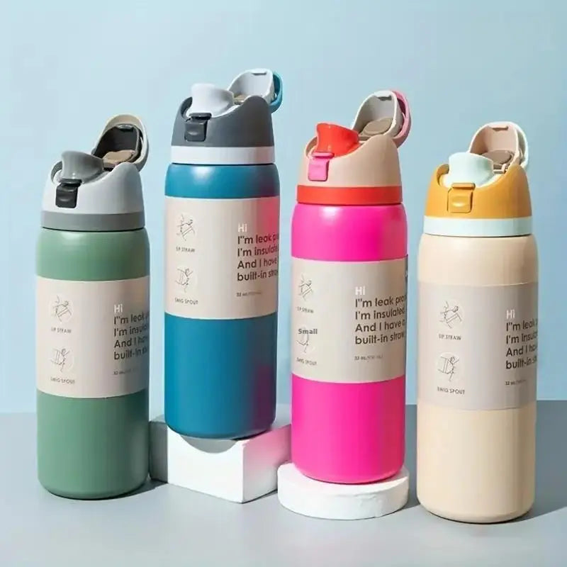 Vacuum Flasks Thermoses Water Bottle Drinkware Thermo Tumbler Stainless Steel Thermal Mug Original Cold Hot Coffee