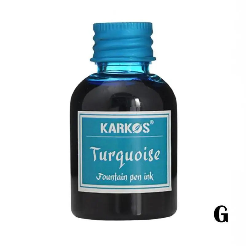 Pure Black Colorful Fountain Pen Ink Universal Refill Ink Stationery Office School Supplies Pens Pencils Writing Supplies