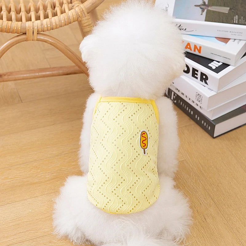 Suspender Vest for Small Dogs Puppy Summer Clothes Dog Cooling Vest Chihuahua Clothing Dog Costume Outfit Pet Cat Dog T Shirt