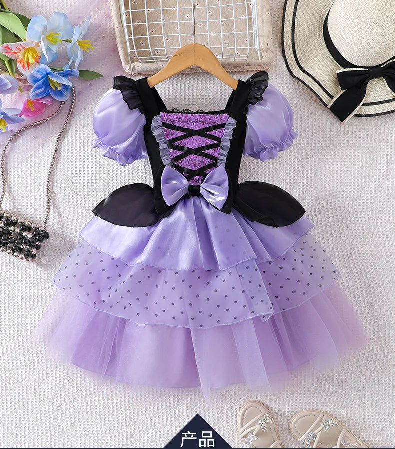 2025 Gothic Lolita Dress Japanese Halloween Christmas Little Witch Cosplay Ruffles Bow Princess Party Dresses Costume