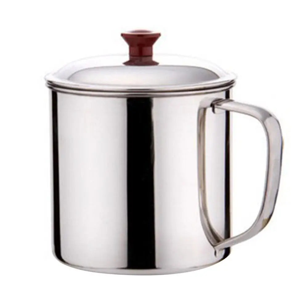 Portable Stainless Steel Tea Drinking Metal Tumbler Pint Cup Camping Coffee Mug Camping Outdoor