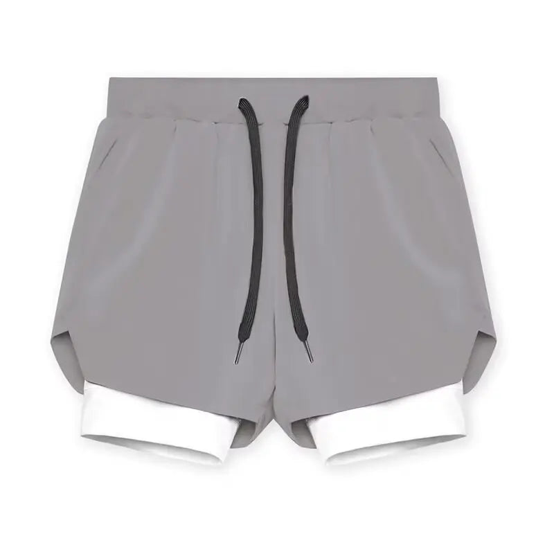 New Summer Men's Sports Shorts Quick Dry Breathable Beach Jogging Single Layer Breathable Shorts Training Basketball Apparel Gym