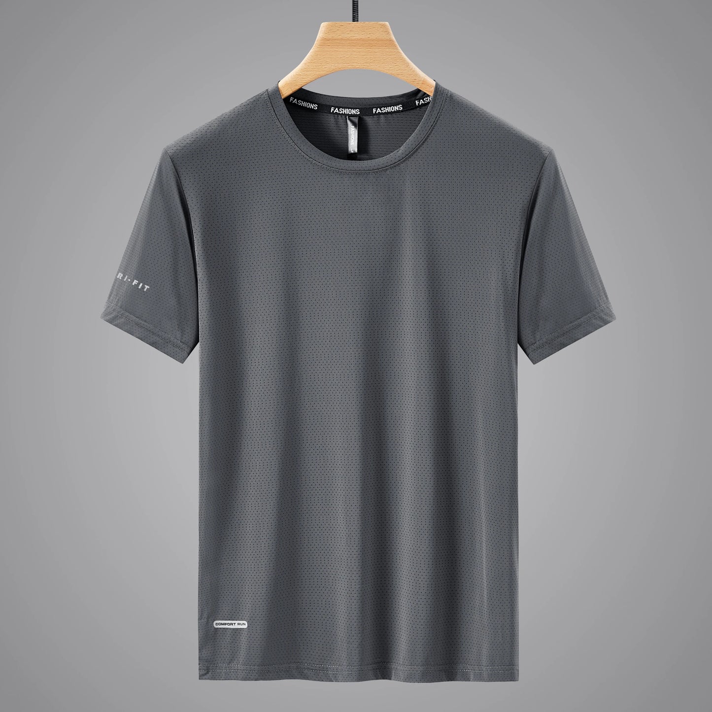Quick Dry Sport T Shirt Men'S 2026 Short Sleeves Summer Casual White Plus OverSize 6XL 7XL 8XL 9XL Top Tees GYM Tshirt Clothes