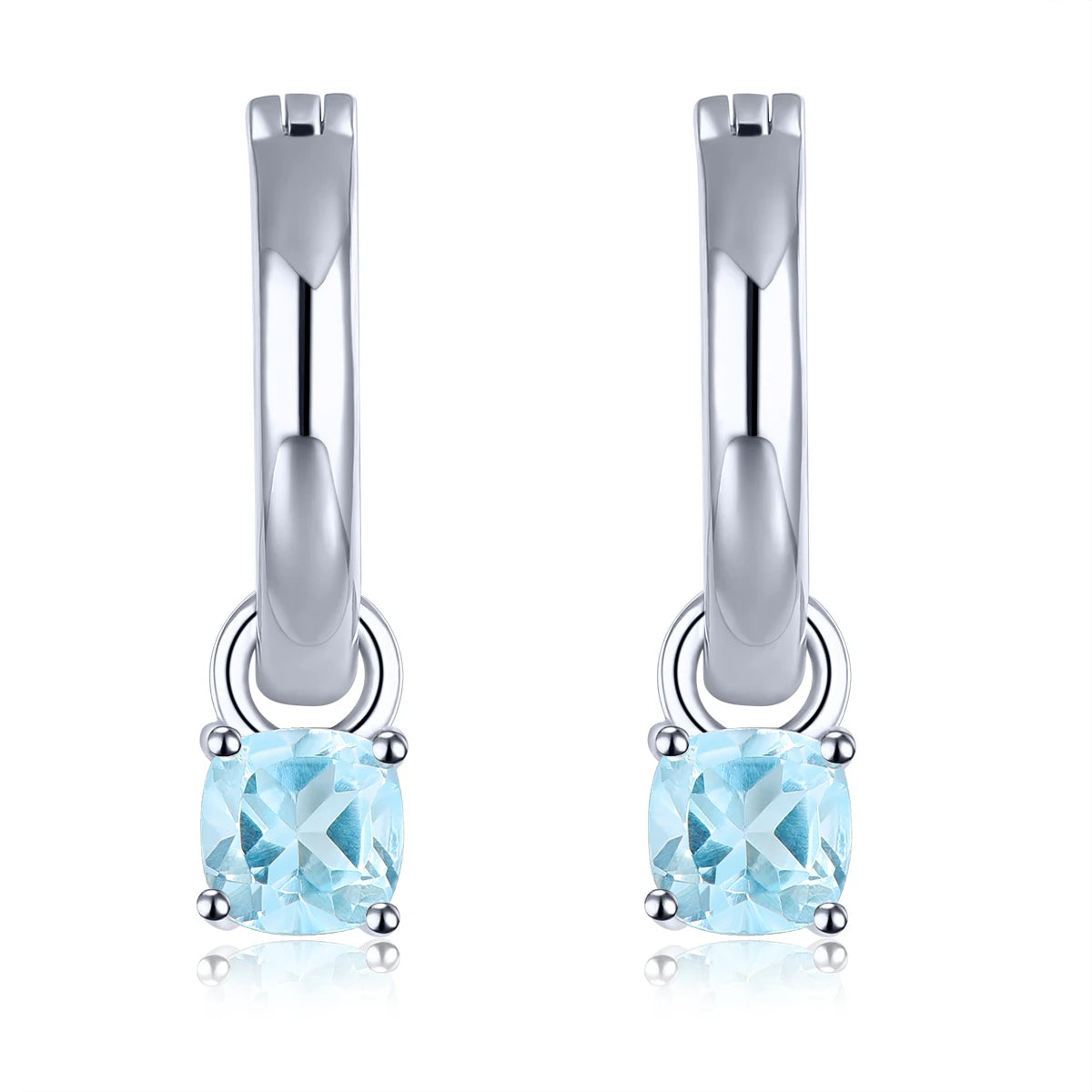 Natural Amethyst Solid Silver Drop Earring Genuine Purple Crystal Women Classic Romantic Style Jewelry S925 Top Quality Gifts