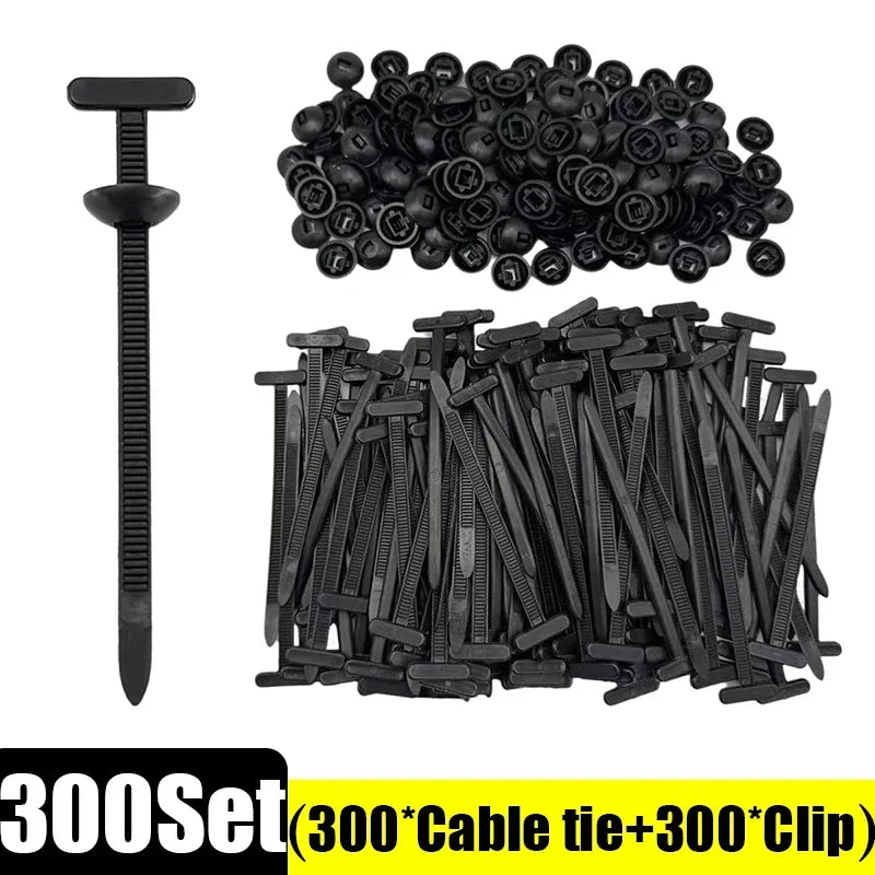 Nylon Cable Zip Self-Locking Heavy Duty Zip Ties Indoor & Outdoor General Purpose Cable Tie Buckles Releasable UV Resista