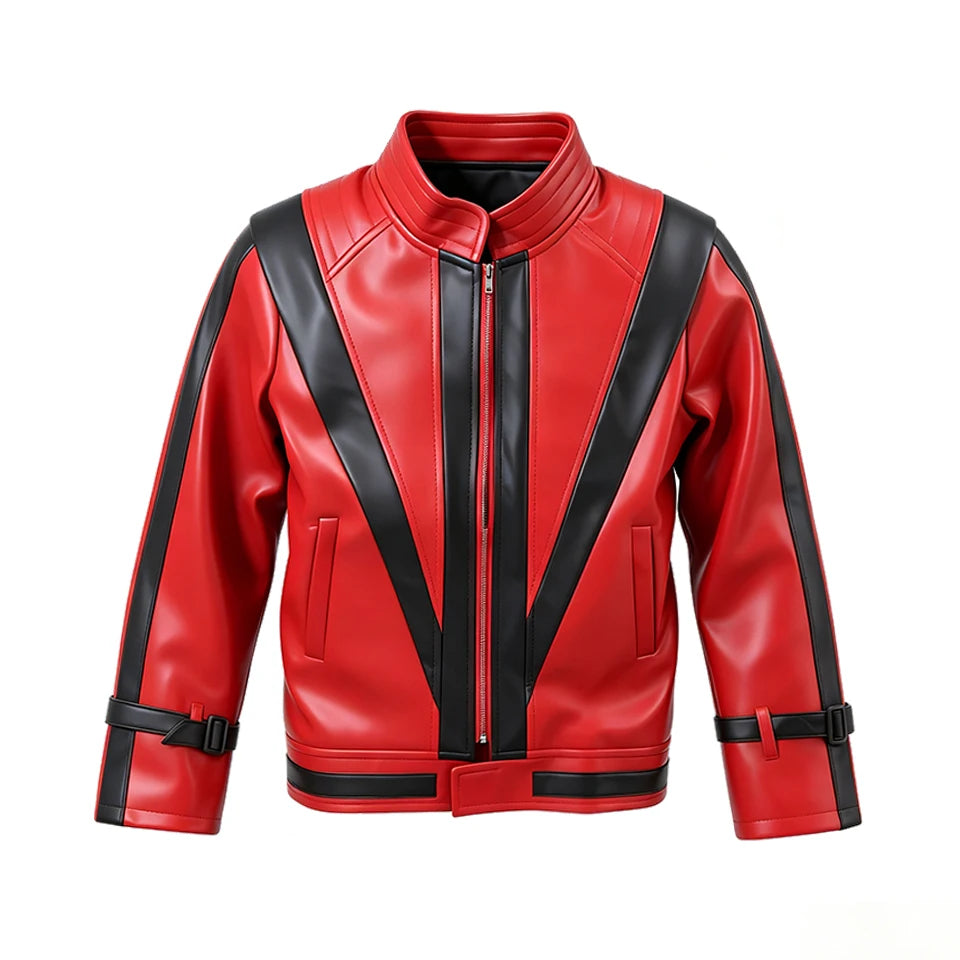 Pop Star Jackson Kids Clothes Halloween Cosplay 80s Singer Stage Performance Children's Costume Rock Disco Dancing Boys Outfits