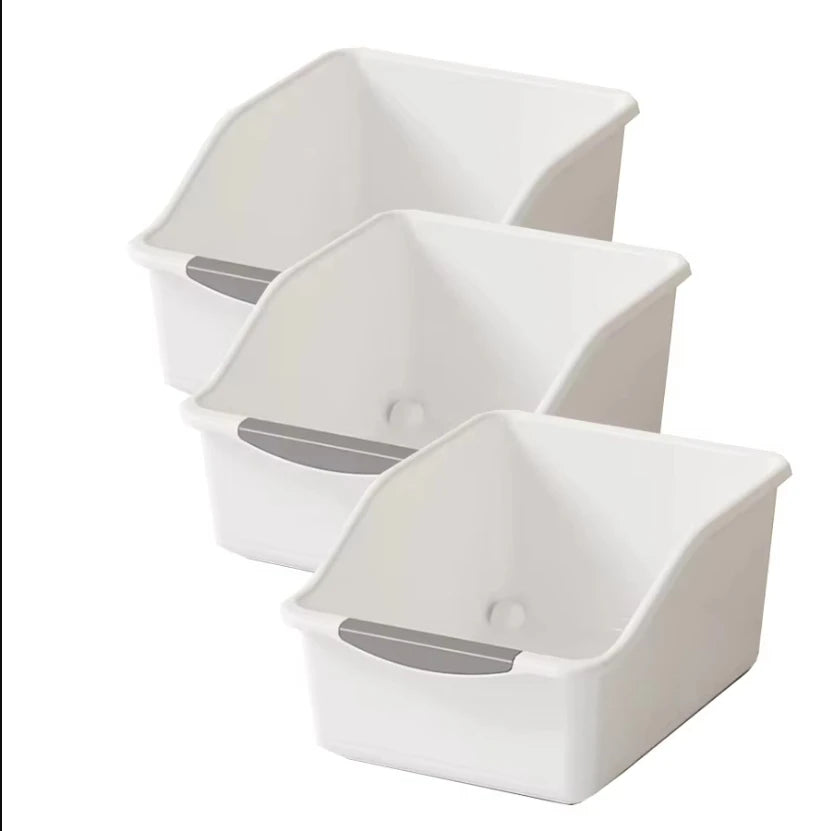 Kitchen Storage Basket Spice Seasoning Sundries Pantry Bathroom Sundries Plastic Storage Box for Home Organization