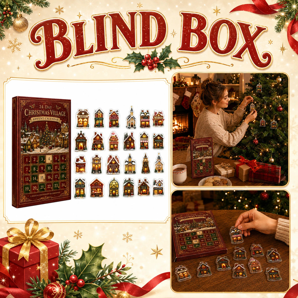 Advent Calendar for Women 2026 24-Day Christmas Countdown Advent Calendar for Adults Collectible