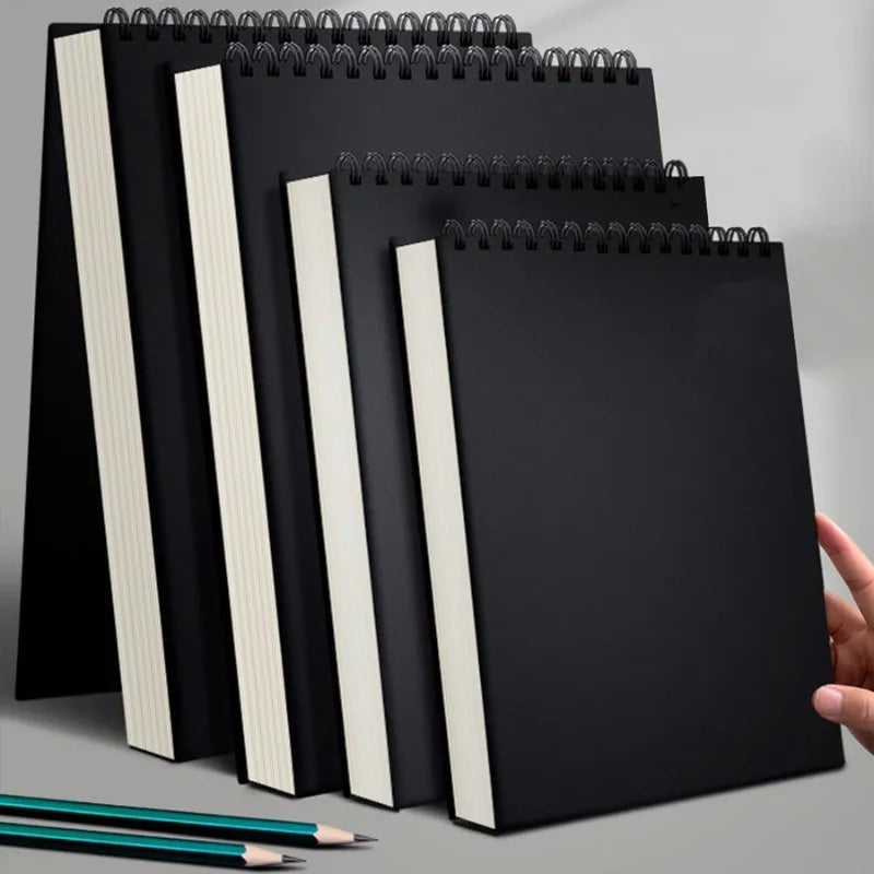 1 Pack 30-Sheets Top Spiral-Bound Sketch Book Acid-Free Art Sketchpad for Artistic Drawing Painting And Writing