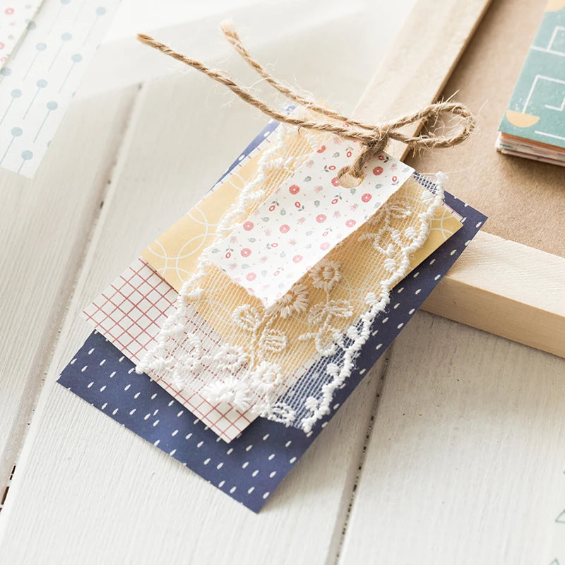 50 Pcs Kawaii Ins Paper Card DIY Decoration Idol Photocard Scrapbooking Diary Background Collage Material Paper Stationery