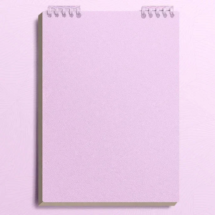 A5 60 Sheets Thick Notebook Spiral Binding Loose-leaf Notebooks with Lines Pages for Students School Office Stationery Supplies