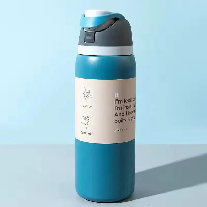 Vacuum Flasks Thermoses Water Bottle Drinkware Thermo Tumbler Stainless Steel Thermal Mug Original Cold Hot Coffee