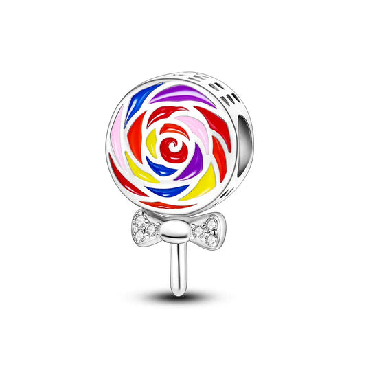 925 Sterling Silver Hot Air Balloon Sunflower Color Series Charms Beads Fit Original Wear Bracelets S925 DIY Jewelry Gifts