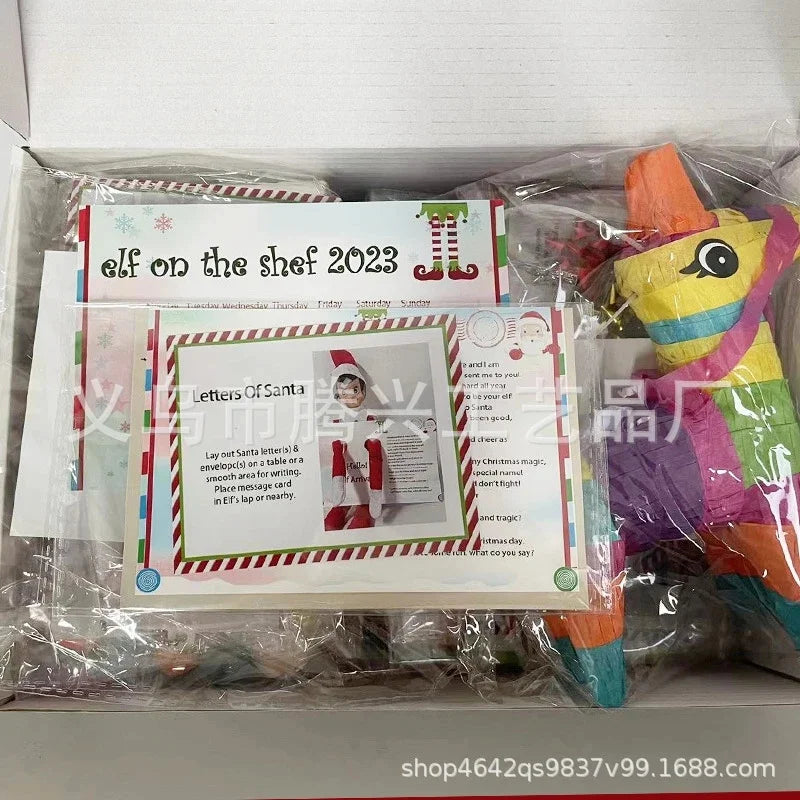 Elf Kit 2025 Advent Calendar 24 Days Countdown with 12 Days Elf Activities Christmas DIY Box Holiday Gift Idea for Kids Family