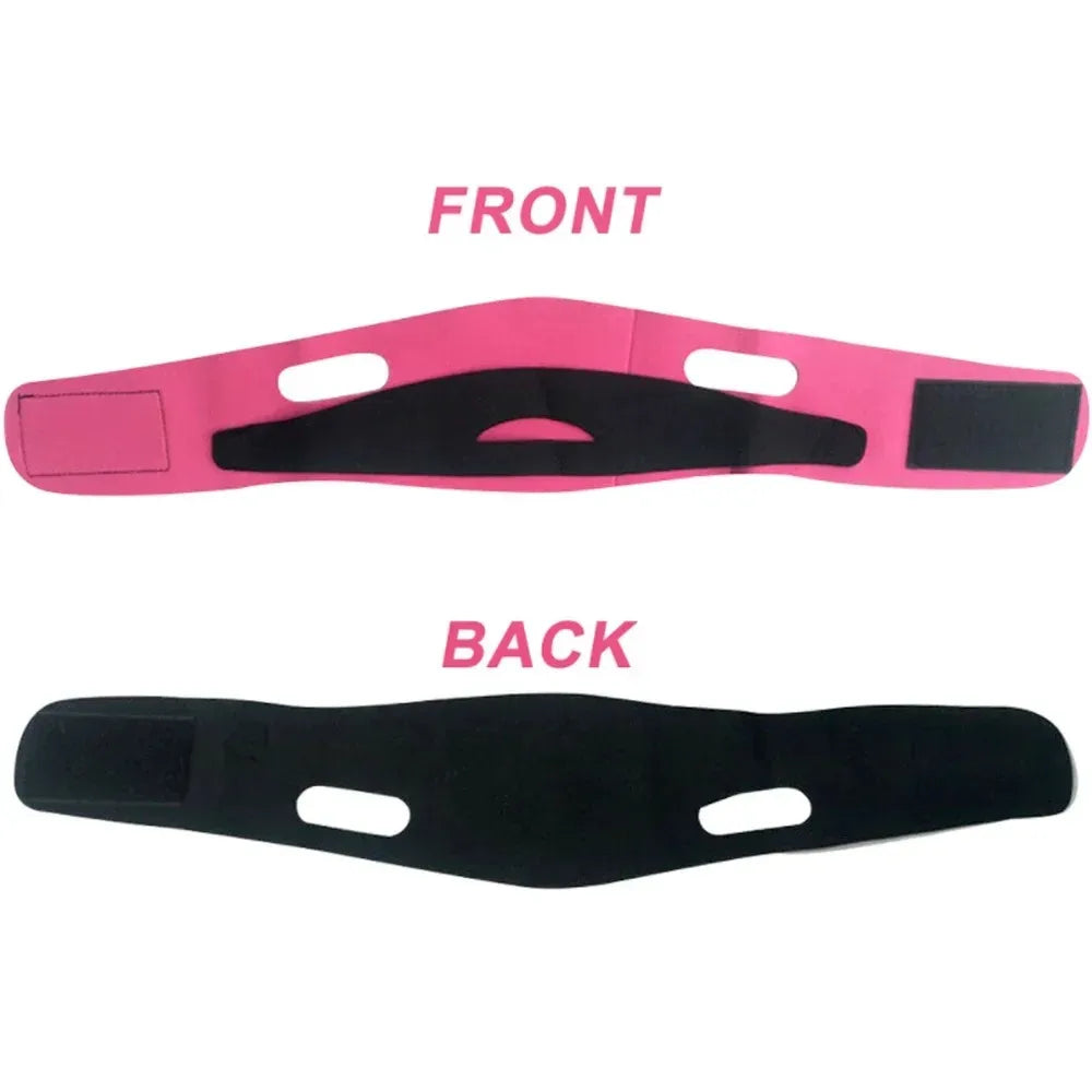 YS00135--Elastic face slim bandage v line facial shape woman chin belt facial care beauty tool