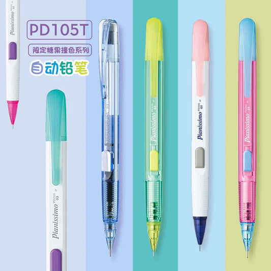 Side Push Mechanical Pencil – 0.5mm Pencil with Less Lead Breakage for Students