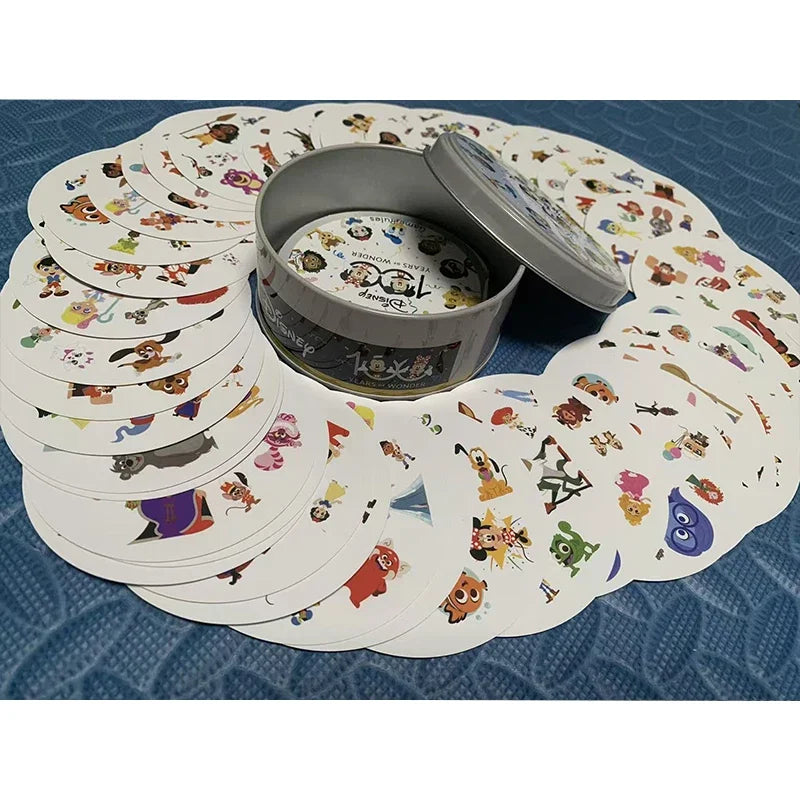 Card Board Game Frozen 2 Princess Toys Iron Box Family Funny Party Holidays Camping Tool Sports Christmas Halloween Gifts