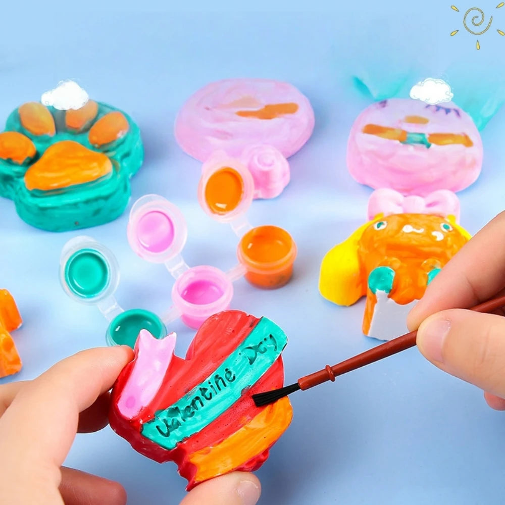 1/3/5 Pcs Fun Box DIY Graffiti Dolls for Children's Birthday Kindergarten Home Party Gift Pinata Gift Bag Treasure Box Filling