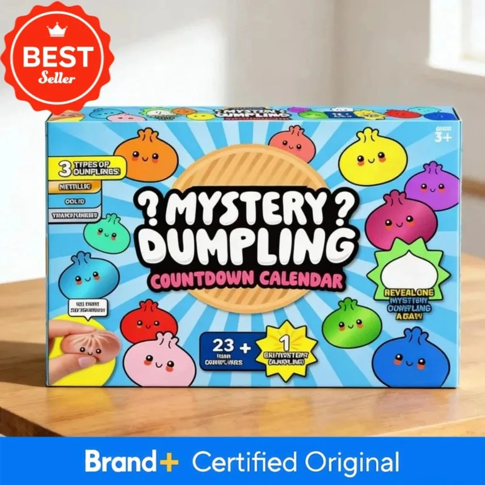 Squishy Bun Countdown Advent Calendar – Slow-Rising Mystery Dumplings