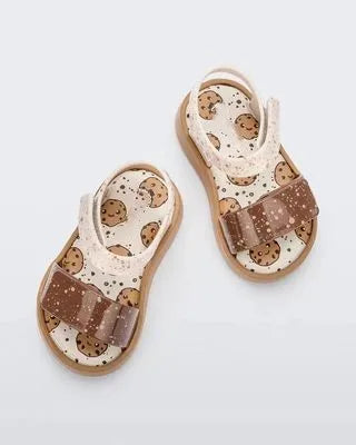 New Children's Biscuit Ice Cream Sandals 2024 Summer Lightweight Kids' Jelly Dress Sandals Girls' Boys' Beach Shoes MN070
