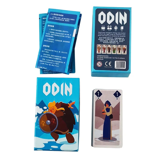 Chinese and English  Board Game Fun Family Party Card Game for 2-6 Players 15 Minutes