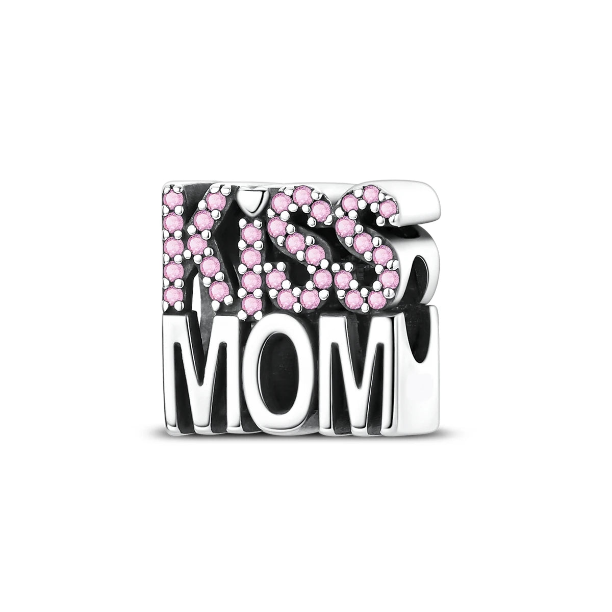 Woman Charms 925 Sterling Silver Beads MOM Mother Day Fit Bracelet Making Female Jewelry Gift