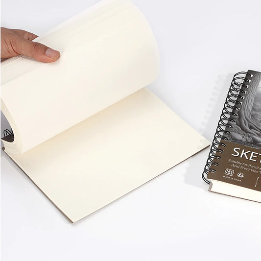 Sketch Book,100 Sheets 68lb/100gsm Acid-Free, Suitable for Pencil and Pen (14.8x23cm),Art Sketchbook for Drawing Pad for Artists