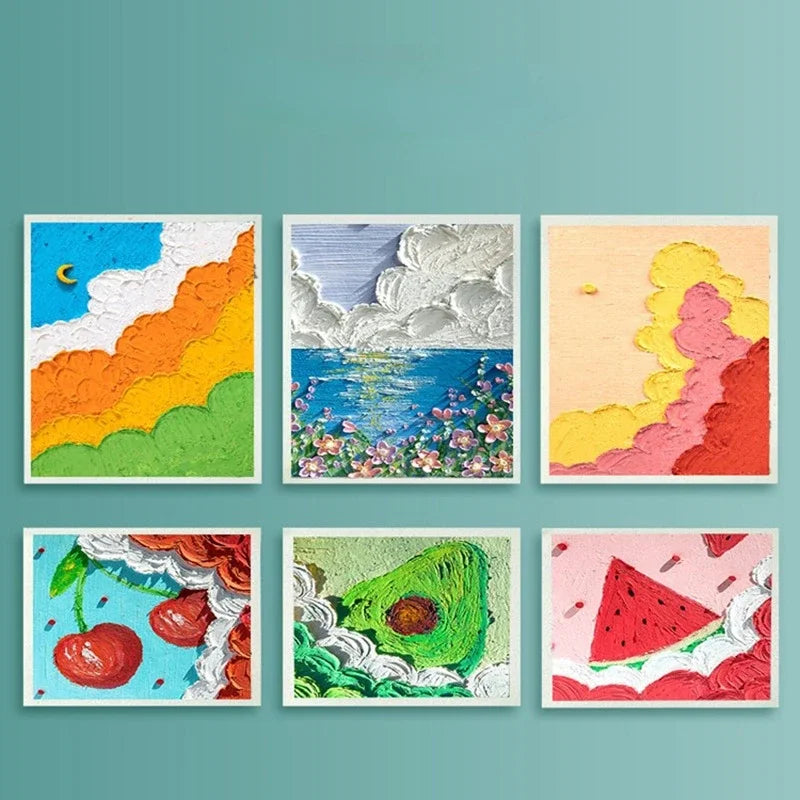 200GSM Oil Pastel Paper Oil Painting Stick Special Paper Blank Drawing A4 Chalk Coloring Crayons Painting Acid Free Cardboard