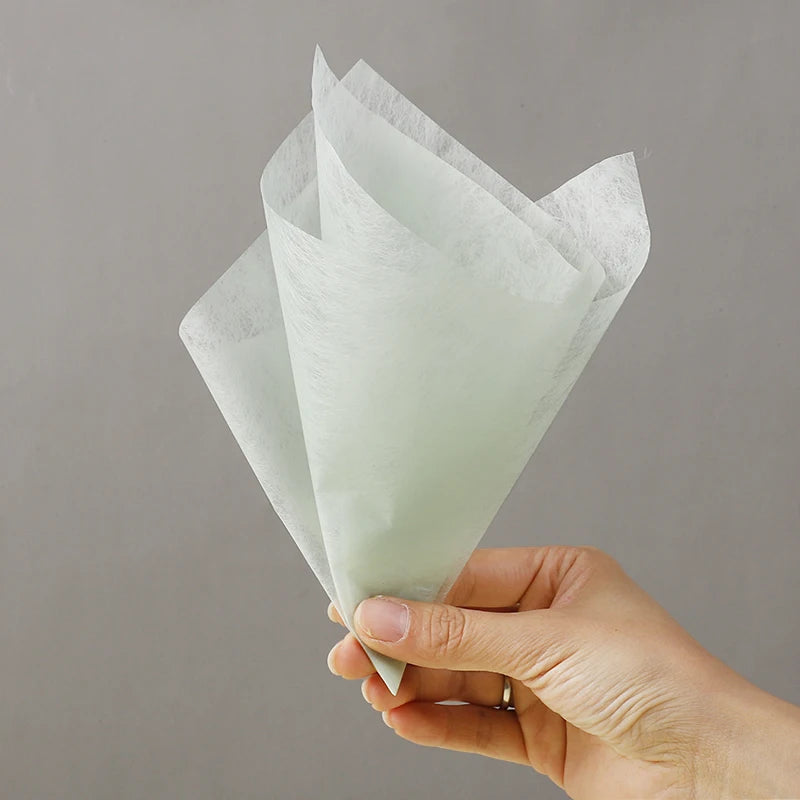 40pcs Tissue Paper Florist Flower Wrapping Paper DIY Handmade Bouquet Crafts Gifts Packaging Wedding Party Supplies
