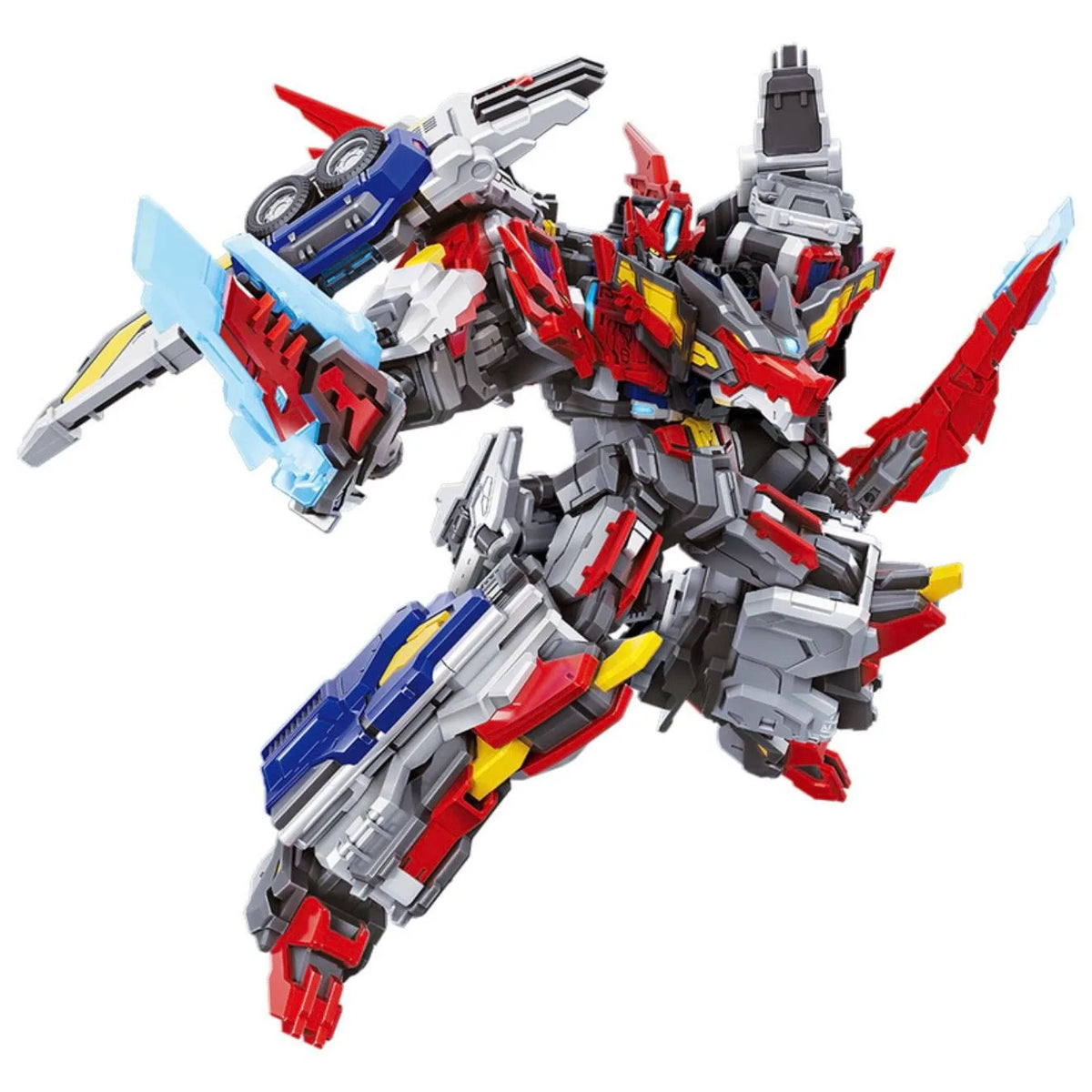 Metal Cardbot HEAVY IRON W Transforming Truck Action Figure Transformation Car Deformation Robot Transformable Bot Model Toy