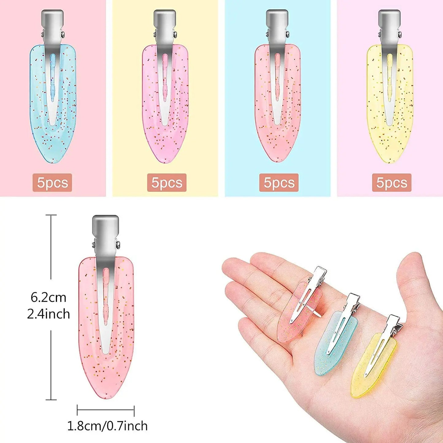 20PCS Beauty Salon Seamless Hairpin Professional Styling Hairdressing Makeup Tools Hair Clips For Women Girl wholesales
