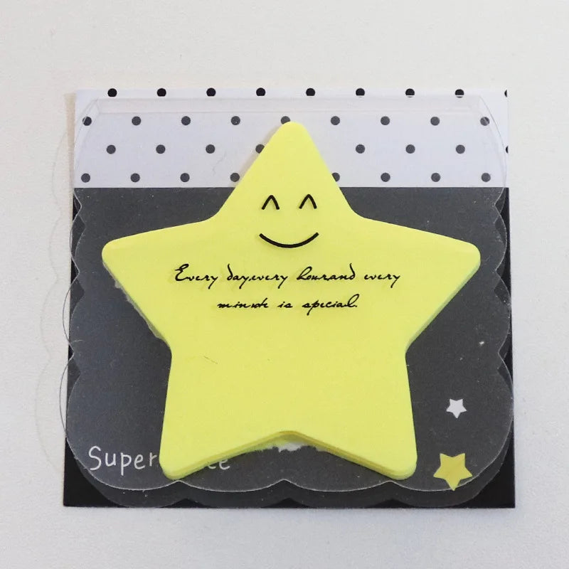 60sheets Sticky Notes Cute Cartoon Colorful Memo Pad Ins Kawaii Stationery Posted Tabs Its Memo Message Paper School Supplies