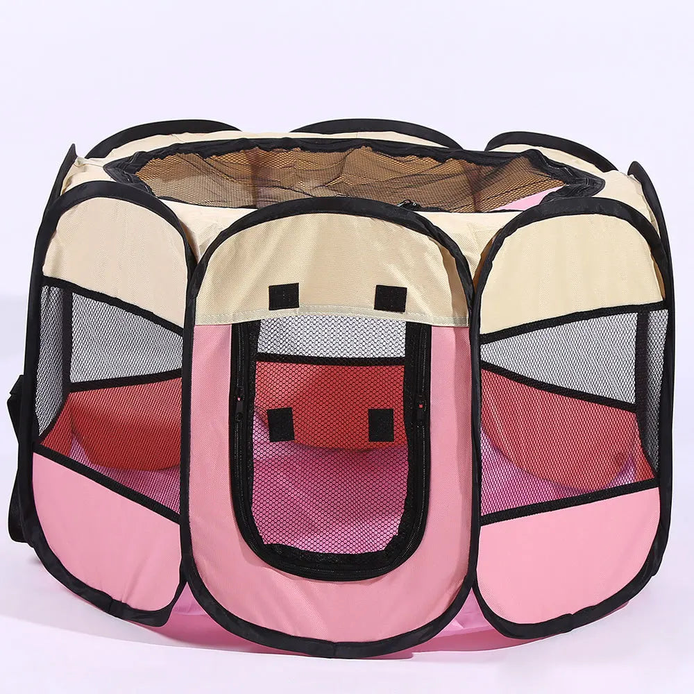S/M/L Cat Delivery Room Detachable Summer Pet Tent Outdoor Dog Bed Folding Dog Fance Cat Nest Dog Enclosure Cage for Cats Dogs