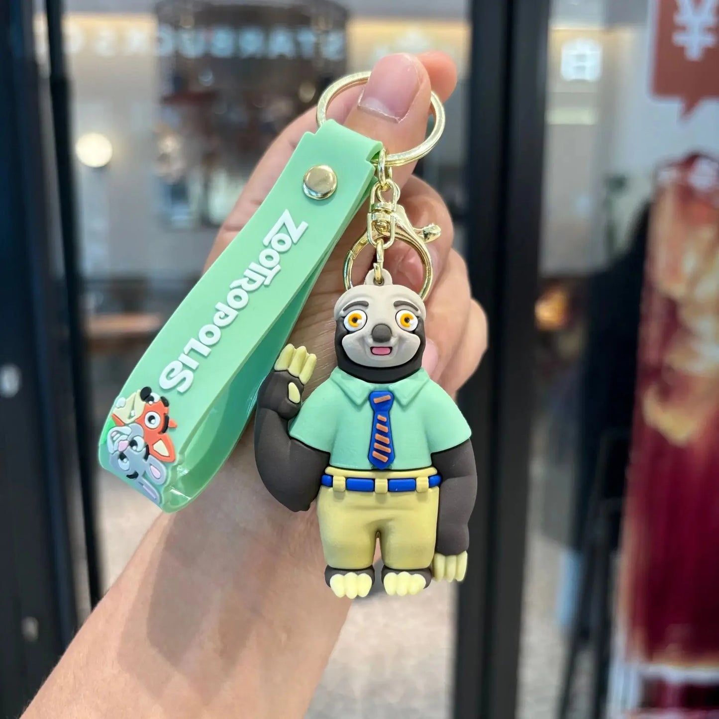Zootopia 2 PVC Cartoon Character Keychain  Judy Nick Chief Bogo Couples Bag Hanging Decoration | Festival Surprise Gift For Kids