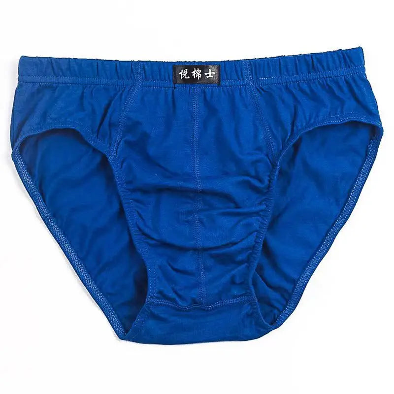 5 Pack Men's Cotton Briefs Underwear - Soft Breathable Boxer Shorts for Men (S-6XL) - Daily Comfort Underpants