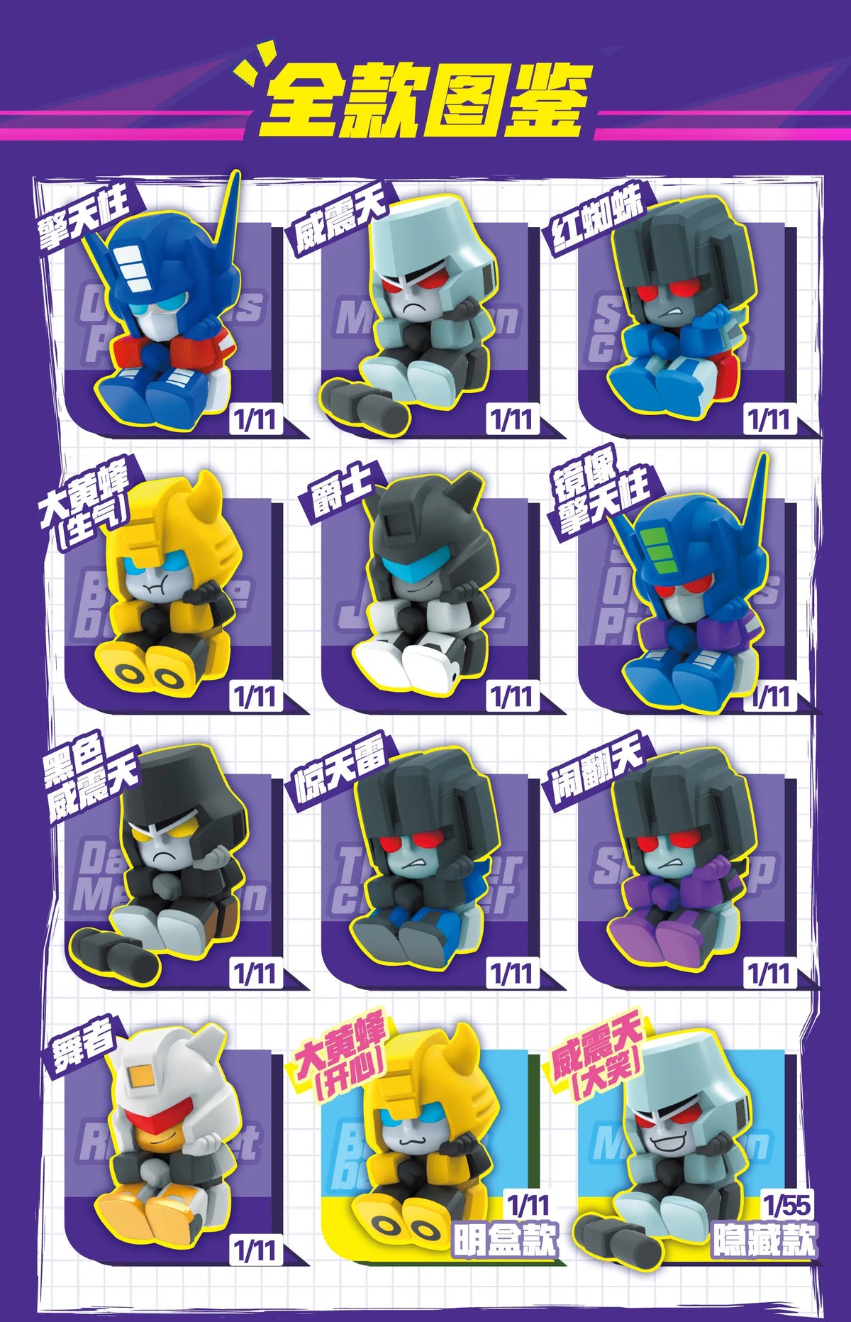 New Transformers Q Version Toys AULEDY TF Chibi Desktop Figurines Optimus Prime Cute Sitting Collectible Figures Ornament Doll