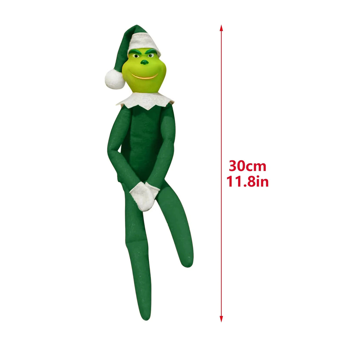 Christmas Elf Doll Anime Plush Toy Figures Stocking Stuffer Shelf Accessories Xmas Decoration Craft Holiday Ornament