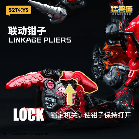 52TOYS BEASTBOX BB60-MB SMELT Scorpion Transforming Action Figure Chinese Original Designer Collectible Toy Mecha Model Gift