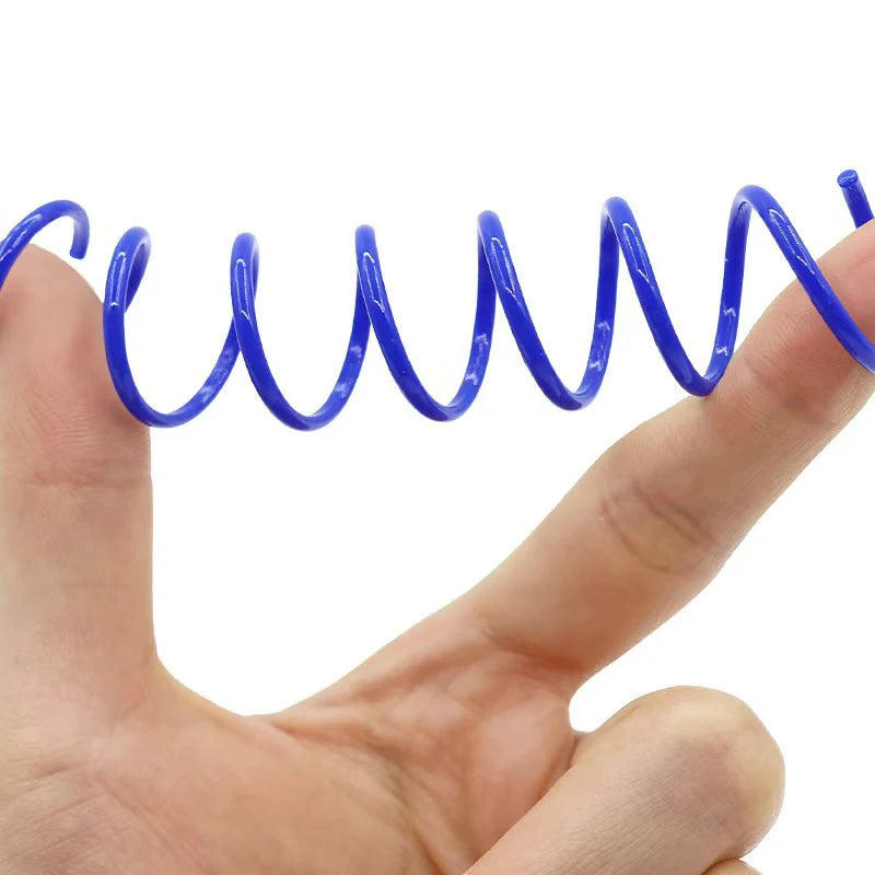 Pet Cat Toys Wide Durable Heavy Gauge Cat Spring Toy Colorful Springs Cat Pet Toy Coil Spiral Springs Pet Intera