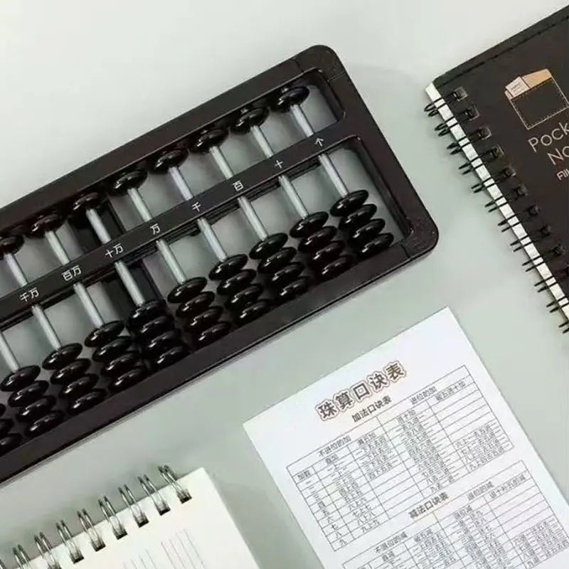 1pcs Children Calculation Tools Abacus 7 Beads 13 Rows Kid Learning Math Arithmetic Chinese Traditional Abacus Educational Toys
