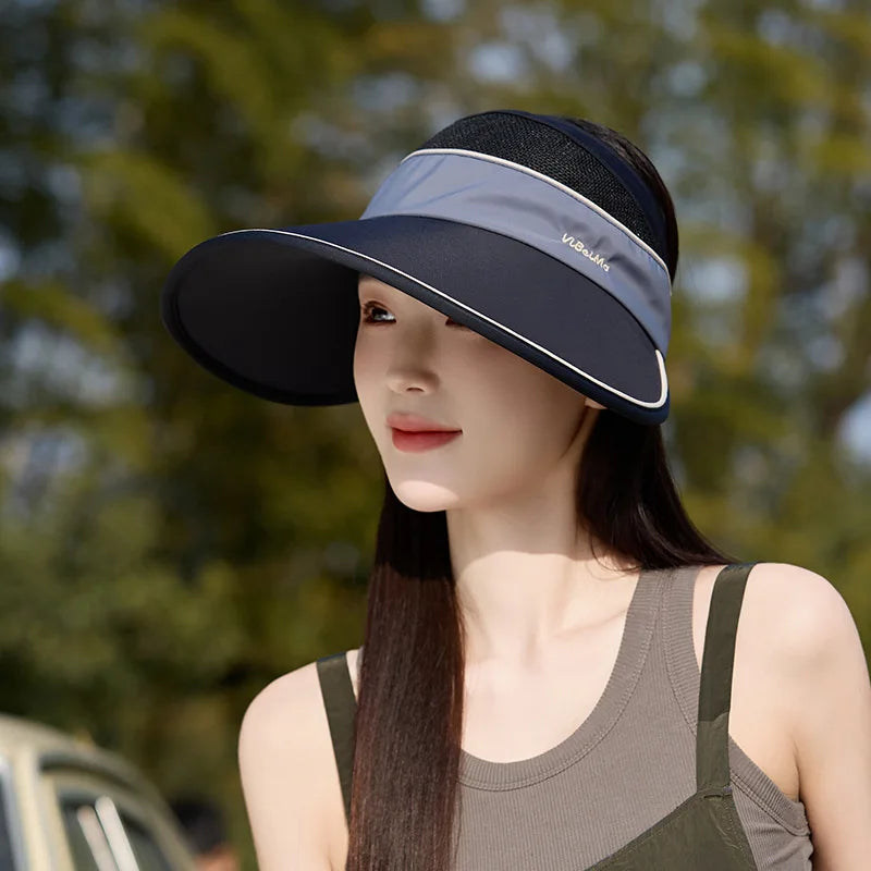 Women’s Cooling Open Sun Hat Extra Large Wide Brim UPF50+ UV Protection Outdoor Essential for Ladies