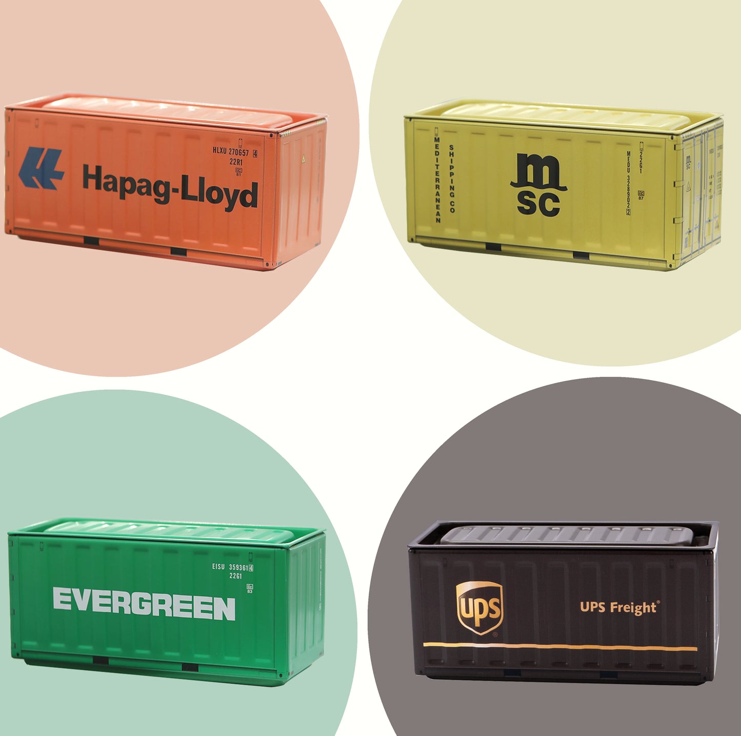 Mini Iron Storage Box Miniature Storage Iron Box Creative Decoration Collect Small Item Desktop Mini Container Model Xmas Gifts