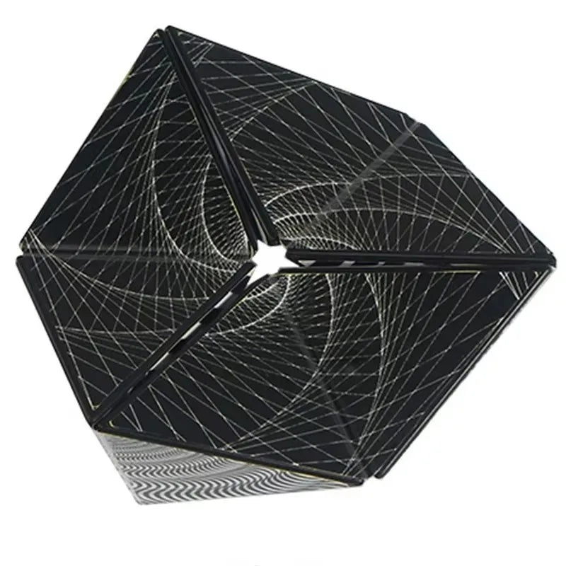 3D Stereo Geometry Magic Cube Versatile Unlimited Decompression Tool Children Puzzle Office Stress Relief Educational Toy