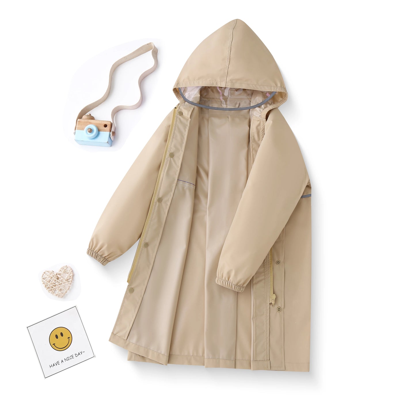 Children’s  Raincoat World Children Rain Coat Kids Boy Girl  Tour Light Waterproof Soft Rainwear Raincoats for kid