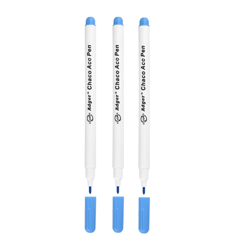 1/3pcs Disappearing Erasable Ink Fabric Marker Pen Cross Stitch Water Erasable Pen Tailor'S Quilting Sewing Tools Dressmaking