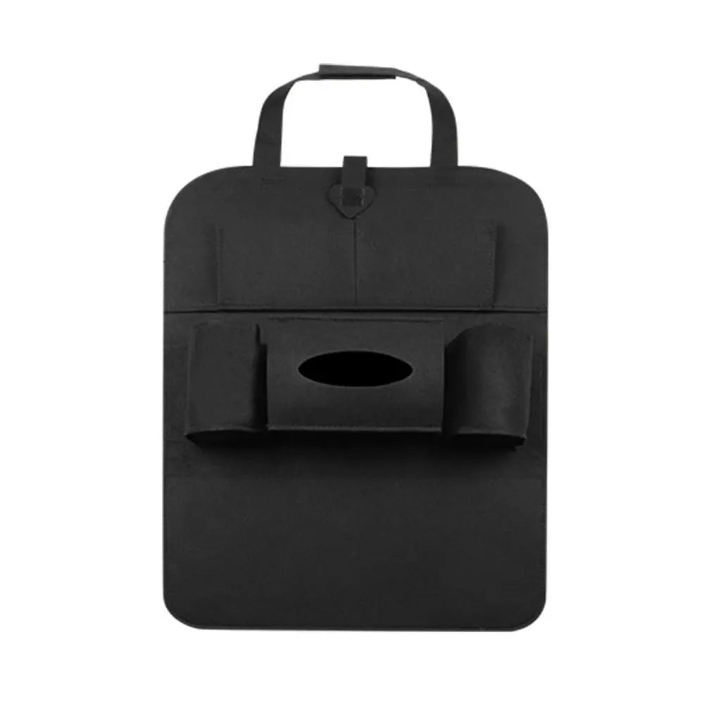 1pcs Car Seat Back Handing Storage Bag Multi-function Felt Bag,Interior Storage And Organization Supplies