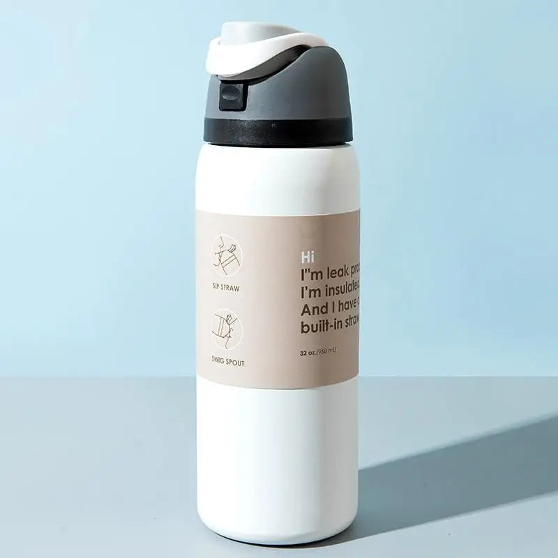 Vacuum Flasks Thermoses Water Bottle Drinkware Thermo Tumbler Stainless Steel Thermal Mug Original Cold Hot Coffee